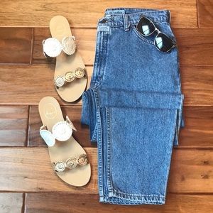 La Marca Del Vestire Vintage Straight Leg Jeans 10